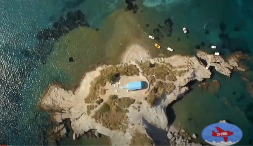 Προβολή της Κω στην τηλεοπτική εκπομπή "Στά Θρανία" του Kontra Channel, της δημοσιογράφου Πόπης Δημητριάδη