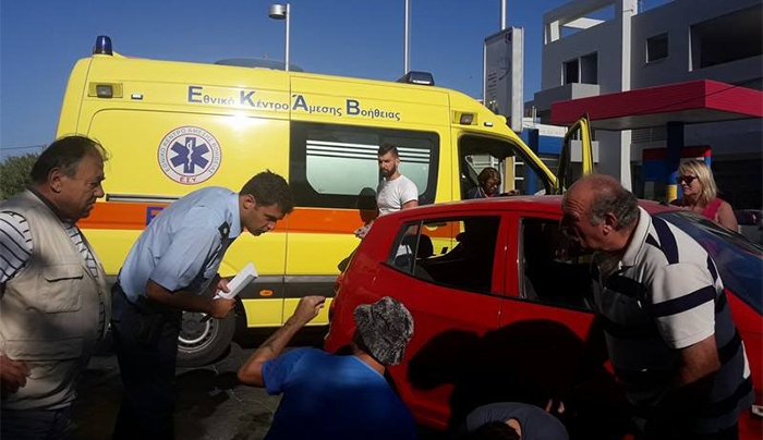 Τροχαίο ατύχημα στην οδό εθνικής αντιστάσεως