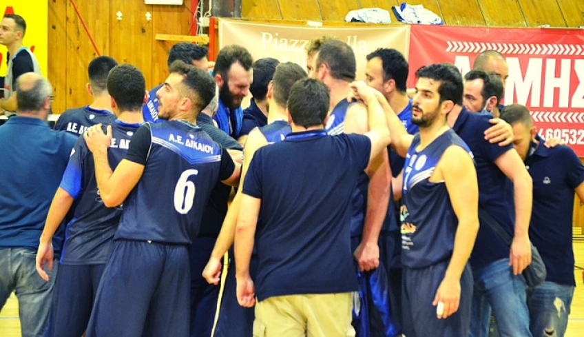 Ιστορική νίκη για την Α.Ε Δικαίου, 79-72 τον Ποσειδών Λουτρακίου