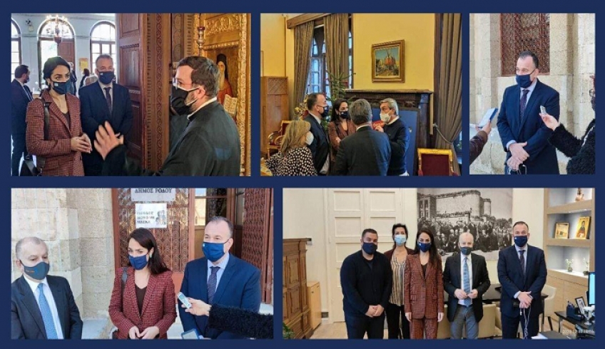 Στα Προνοιακά Ιδρύματα περιόδευσαν η Υφυπουργός Εργασίας Δόμνα Μιχαηλίδη και ο Βουλευτής Δωδεκανήσου Ιωάννης Παππάς