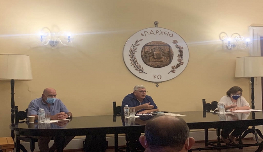 Εποικοδομητική η παρουσία στη Κω του αντιπεριφερειάρχη Φιλήμονα Ζαννετίδη