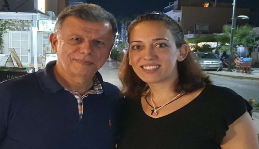 Με τον Θεοδόση Νικηταρά και η Άννα Ζερβού