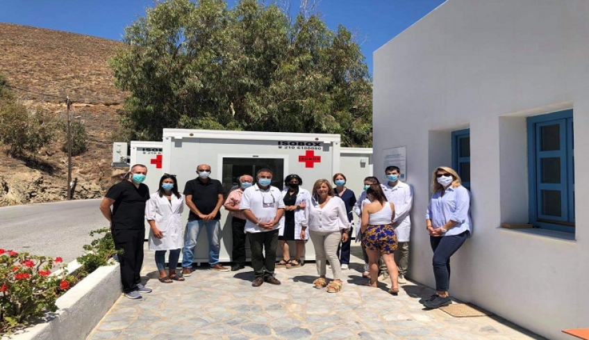 Θάλαμοι απομόνωσης παραδόθηκαν από την Περιφέρεια Νοτίου Αιγαίου στις δομές υγείας Καλύμνου, Καρπάθου, Πάτμου και Αστυπάλαιας