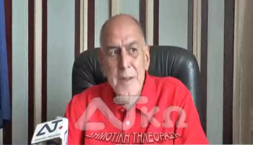 Ι. Καμπανής για τα αποτελέσματα της επίσκεψης, μαζί με τους υπηρεσιακούς παράγοντες της περιφέρειας στην Νίσυρο
