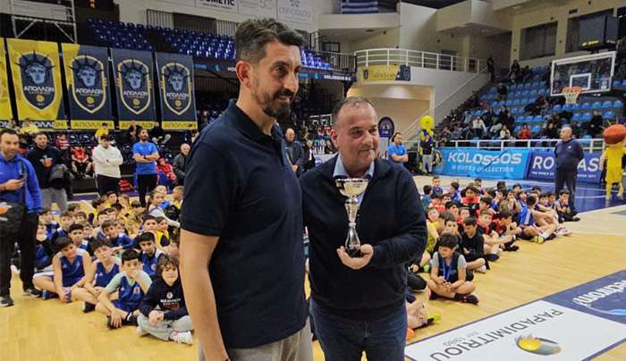 Γιάννης Παππάς στο 1ο Φιλανθρωπικό Τουρνουά Μπάσκετ  "Καλάθια Ελπίδας"