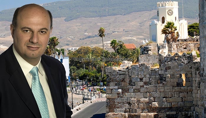 Ο βουλευτής Κων/νος Τσιάρας, γραμματέας της ΚΟ της ΝΔ στην Κω