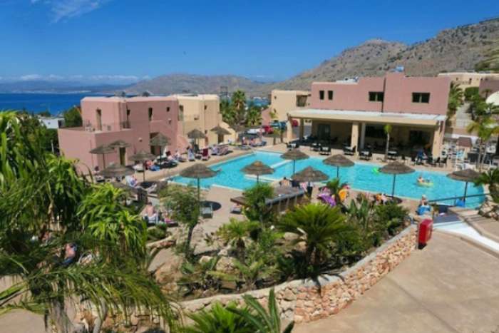 Η φωτό είναι από το Finas Hotel στη Ρόδο