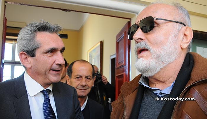 Ο Περιφερειάρχης Γ. Χατζημάρκος με τον υπ. Παναγιώτη Κουρουμπλή και φορείς στο Επαρχείο Κω (φωτό-βίντεο)