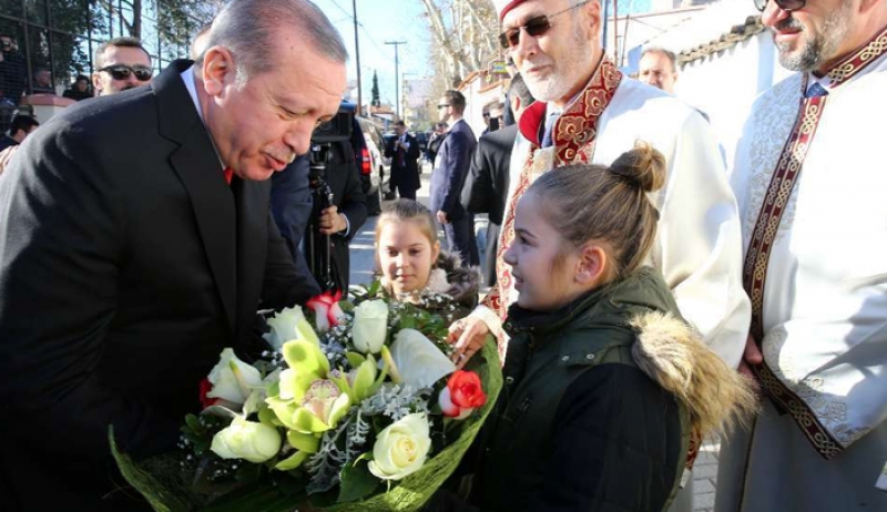Προκλητικό σόου Ερντογάν στην Κομοτηνή