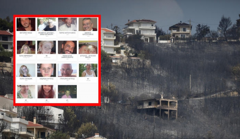 Θρίλερ με τους αγνοούμενους από τις πυρκαγιές – Ηλεκτρονική βάση για τον εντοπισμό τους
