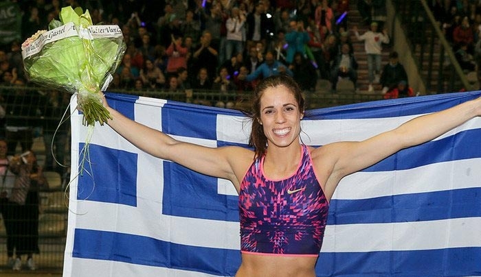 Ασταμάτητη η Κατερίνα Στεφανίδη – Νίκησε στις Βρυξέλλες, πήρε και πάλι το διαμάντι