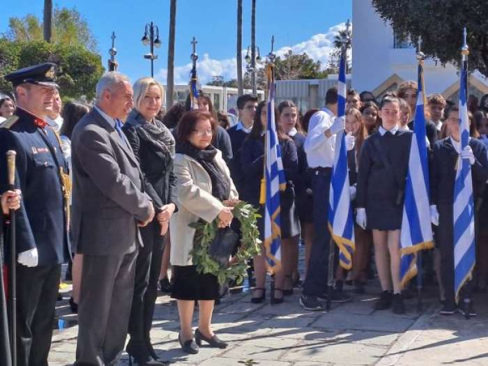 Μήνυμα της Ελευθερίας Φτακλάκη, υποψήφιας Βουλευτή Δωδεκανήσου με τη ΝΔ, για την 75η Επέτειο της 7ης Μαρτίου