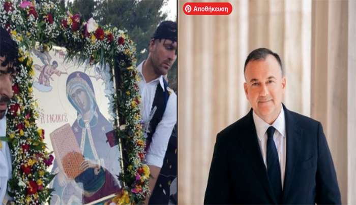 Ιερά Μονή Αρταμίτη: Nα ευχαριστήσουμε θερμά τον αγαπητό μας υπουργό κ. Ιωάννη Παππά, που καταφέραμε ένα πολύ θαυμαστό γεγονός να δωθεί ακριβές αντίγραφο τής Ιεράς Εικόνας Παναγίας της Μελισσού στην πρόεδρο της Ελληνικής Δημοκρατίας