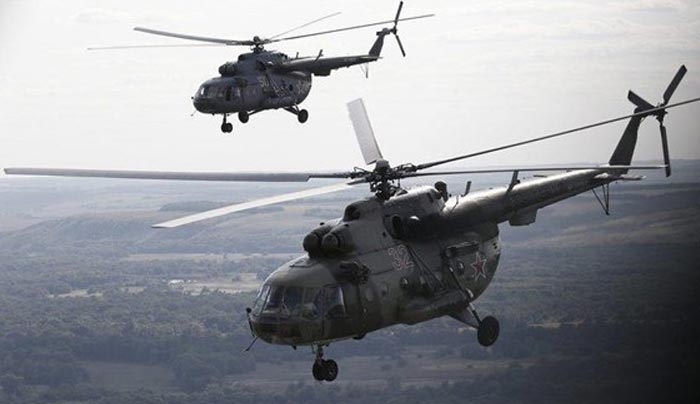 Πτώση ρωσικού ελικοπτέρου στη Συρία - Νεκροί οι δύο χειριστές