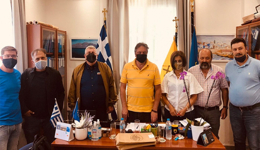 Σε Κάρπαθο, Η.Ν. Κάσο για ενημέρωση και επίλυση θεμάτων αρμοδιότητας του ο Φιλήμονας Ζαννετίδης