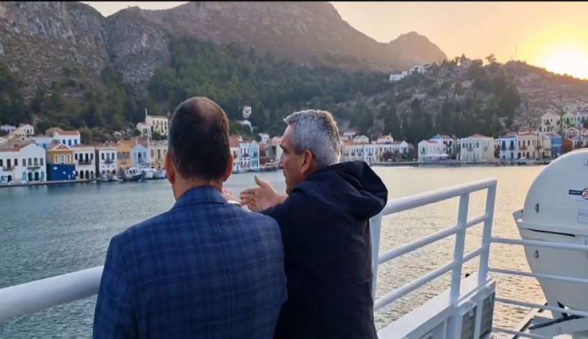 ΠΝΑΙ- Καστελλόριζο- Χατζημάρκος: “Με τον Υπ Ναυτιλίας Γ. Πλακιωτάκη στο Καστελλόριζο, έχουμε ένα διήμερο δουλειάς για να προχωρήσουμε ένα-ένα τα θέματα του νησιού”