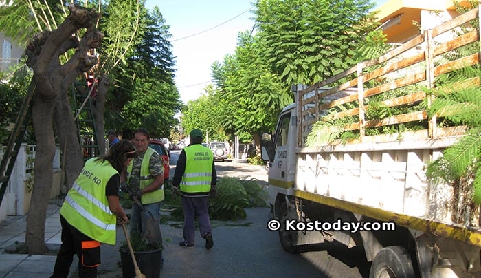 Συνεχίζονται οι προγραμματισμένες εργασίες του Δήμου στην πόλη και τα χωριά (βίντεο-φωτό)