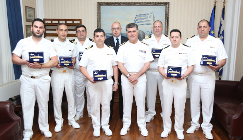 Α/ΓΕΝ: Βράβευσε στελέχη του ΠΝ ως παραδείγματα αξιοσύνης και ήθους