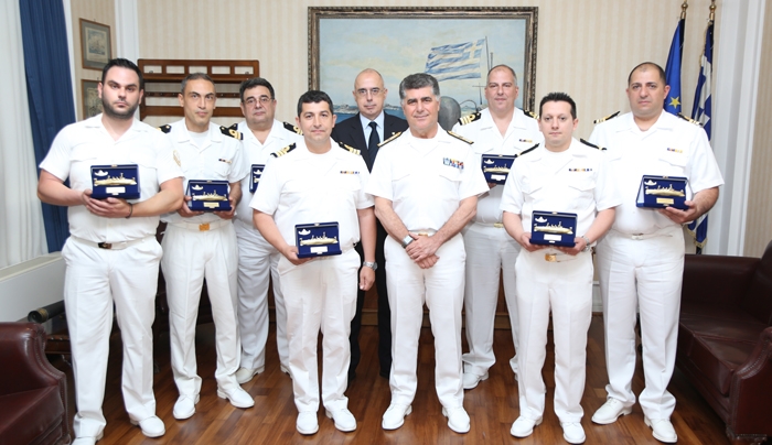 Α/ΓΕΝ: Βράβευσε στελέχη του ΠΝ ως παραδείγματα αξιοσύνης και ήθους
