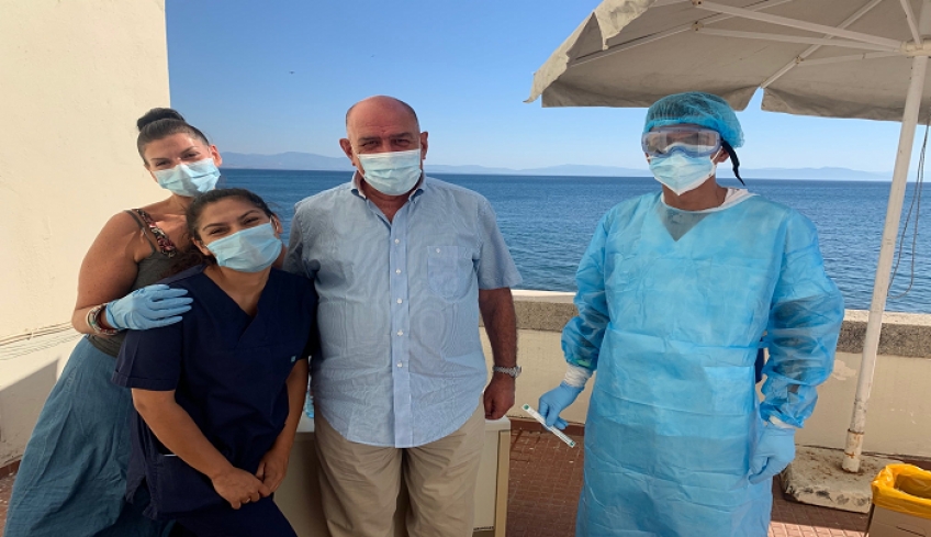 Προληπτικός έλεγχος, μοριακού τεστ για Covid-19, με πρωτοβουλία του Έπαρχου Κω-Νισύρου