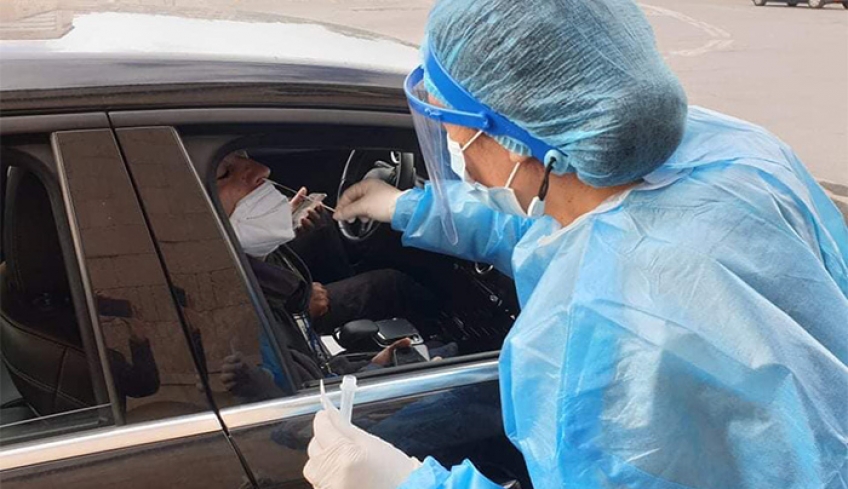 Έλεγχοι ΕΟΔΥ drive through testing 4 Φεβρουαρίου 2021