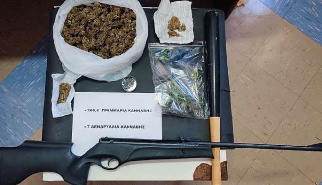 Ελεύθερος με όρους αφέθηκε 61χρονος που συνελήφθη με ναρκωτικά