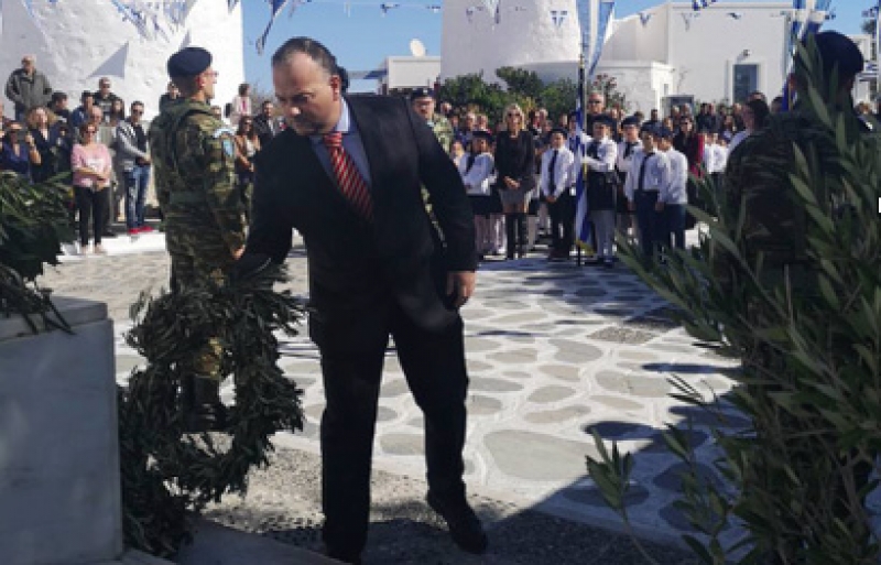 O ΓΙΑΝΝΗΣ ΠΑΠΠΑΣ ΣΤΗΝ ΑΣΤΥΠΑΛΑΙΑ ΓΙΑ ΤΗΝ 28η ΟΚΤΩΒΡΙΟΥ : «ΕΝΩΜΕΝΟΙ ΚΑΙ ΜΕ ΟΜΟΨΥΧΙΑ ΟΠΩΣ ΚΑΙ ΤΟ 1940»