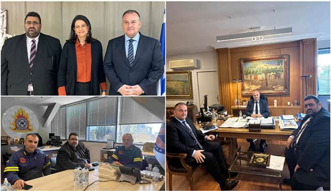 Συναντήσεις με την ηγεσία των Υπουργείων Αγροτικής Ανάπτυξης και Εργασίας είχε ο Πρόεδρος του Περιφερειακού Φυτωρίου