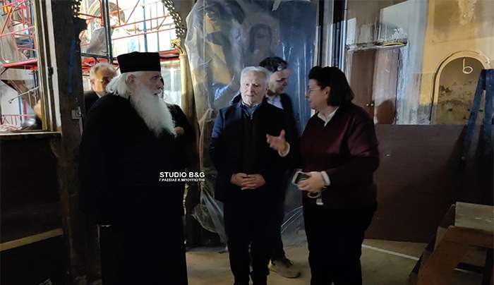 ΣΤΗΝ ΑΡΓΟΛΙΔΑ ΓΙΑ ΤΑ ΕΡΓΑ ΤΟΥ ΥΠΟΥΡΓΕΙΟΥ ΠΟΛΙΤΙΣΜΟΥ Η ΛΙΝΑ ΜΕΝΔΩΝΗ