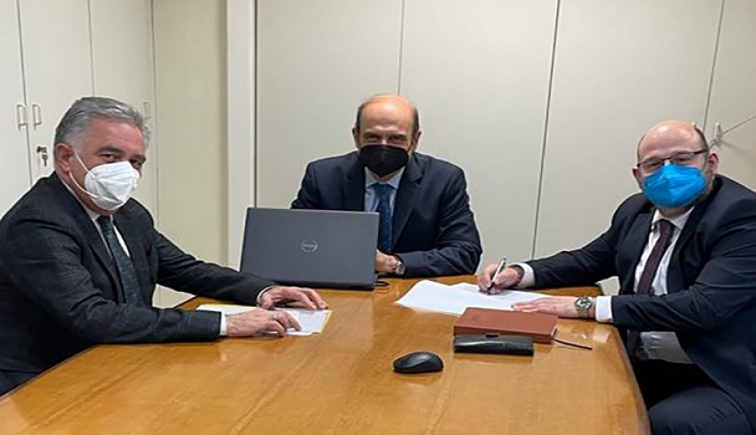 Συνάντηση Βασ. Υψηλάντη για θέματα της Δημόσιας Ακίνητης περιουσίας στα Δωδεκάνησα