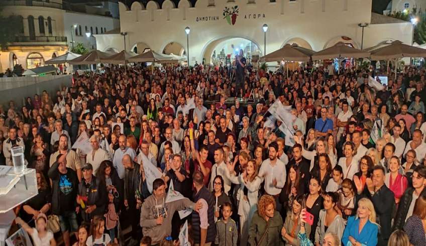 Ομιλία Θεοδόση Νικηταρά στην Πλατεία Ελευθερίας
