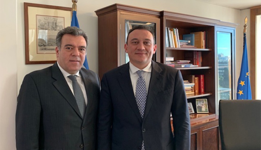 «Συνάντηση του Υφυπουργού Τουρισμού, κ. Κόνσολα με τον Υφυπουργό Εξωτερικών, κ. Βλάση»