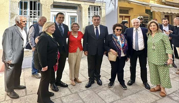 Περιοδεία του Αντώνη Γιαννικουρή στη Σύμη με αφορμή την επέτειο της 8ης Μάϊου