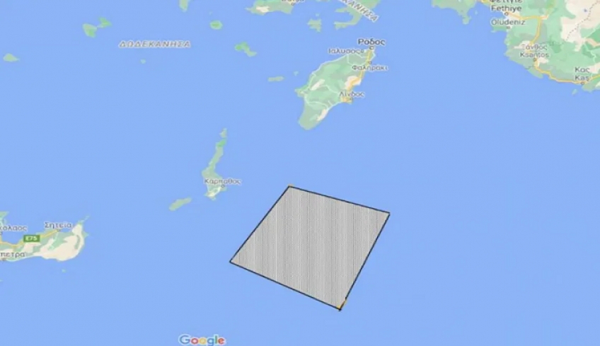 Τουρκία: Με αντι – NAVTEX αμφισβητεί την ελληνική κυριαρχία νοτιοανατολικά της Καρπάθου