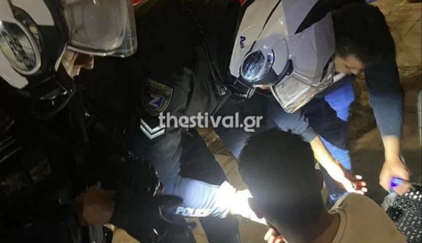 Θεσσαλονίκη: Άγριο ξύλο με ρόπαλα και μαχαιρώματα στο κέντρο – Πάνω από 20 αραβόφωνοι στη συμπλοκή