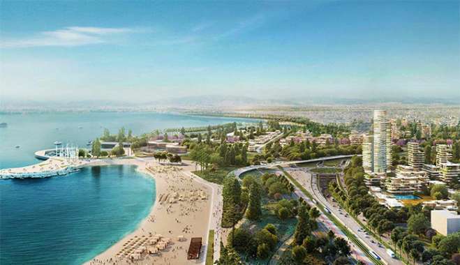 Μακέτα από την αναμόρφωση του παλιού αεροδρομίου στο Ελληνικό © Lamda Development