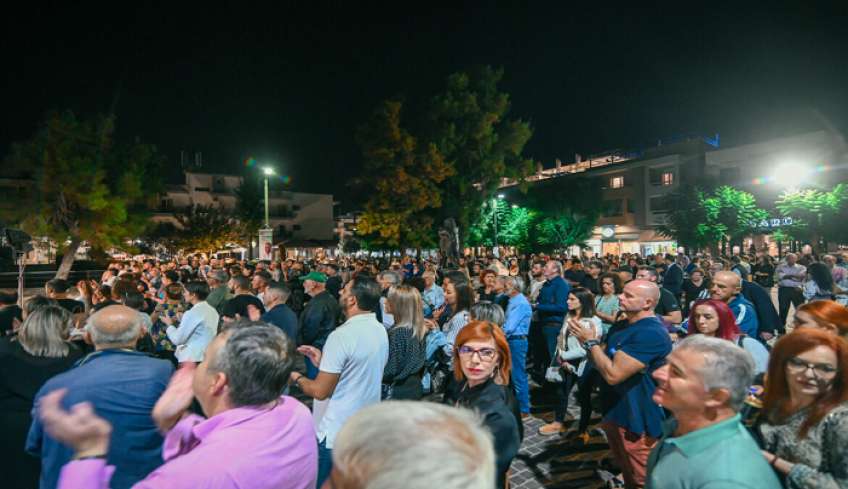 ΧΑΙΡΕΤΙΣΜΟΣ Γ. ΚΥΡΙΤΣΗ ΣΤΗΝ ΠΡΟΕΚΛΟΓΙΚΗ ΕΚΔΗΛΩΣΗ