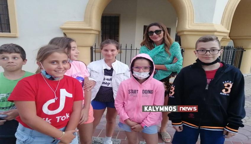 Συνεχίστηκαν για 2η ημέρα τα γυρίσματα της εκπομπής «My Greece» με τη Δέσποινα Βανδή στην Κάλυμνο.