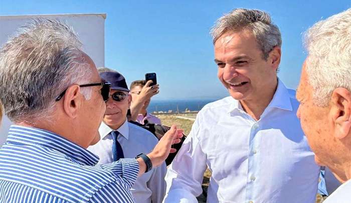 Στη Λέρο και το Αγαθονήσι με τον Πρωθυπουργό ο Βασίλης Α. Υψηλάντης