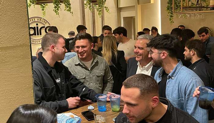 Εκδήλωση του Βασίλη Υψηλάντη, για τις νέες και τους νέους της Ρόδου