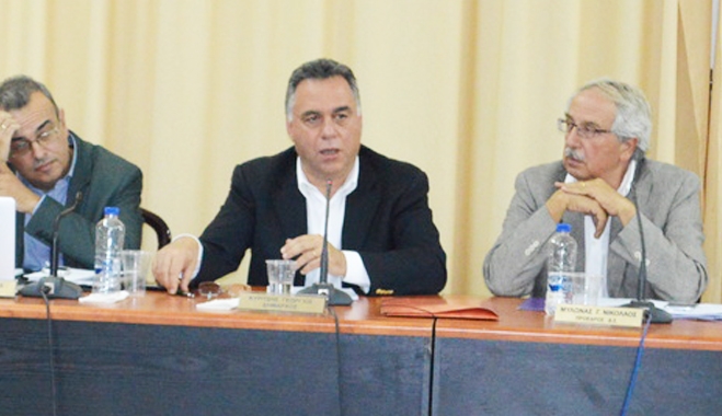 Ομιλία Γ. Κυρίτση για μετεγκατάσταση 7ου Δημοτικού στο Πλατάνι