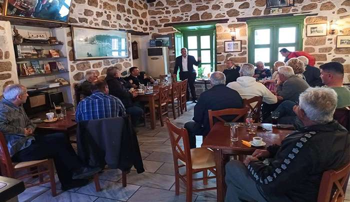 Τα νησιά της Λέρου, Λειψών και Πάτμου επισκέφθηκε ο υποψήφιος Βουλευτής Δωδεκανήσου ΠΑΣΟΚ-ΚΙΝΑΛ Φώτης Χατζηδιάκος.