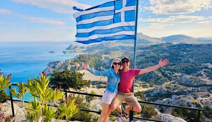 Στη Ρόδο οι Αμερικανοί bloggers 'The World’s Longest Honeymooners'