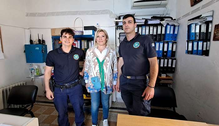 Τη Χάλκη επισκέφθηκε η υποψήφια Βουλευτής Δωδεκανήσου της ΝΔ Ελευθερία Φτακλάκη