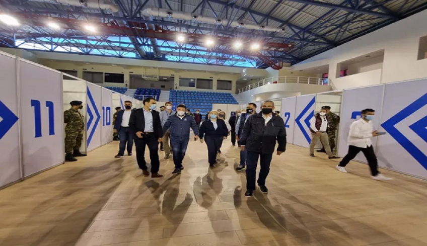 Γιώργος Χατζημάρκος στο mega – εμβολιαστικό κέντρο: Είμαστε όρθιοι και θα βγούμε νικητές