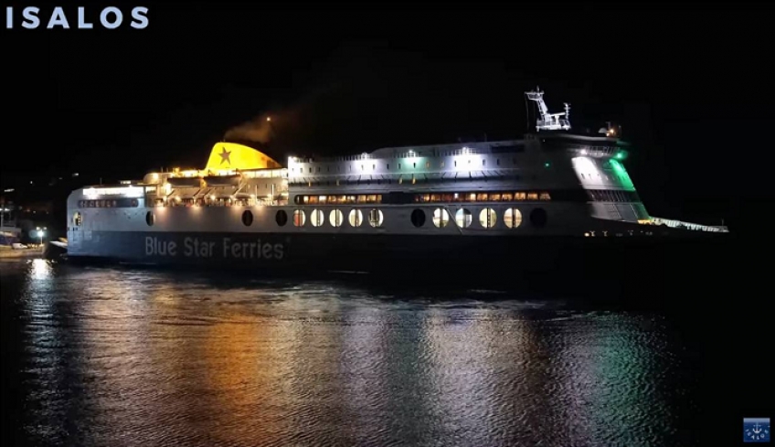 Blue Star 2 – Δέσιμο “ρεκόρ” στον εξωτερικό μόλο Καλύμνου σε 3 λεπτά!