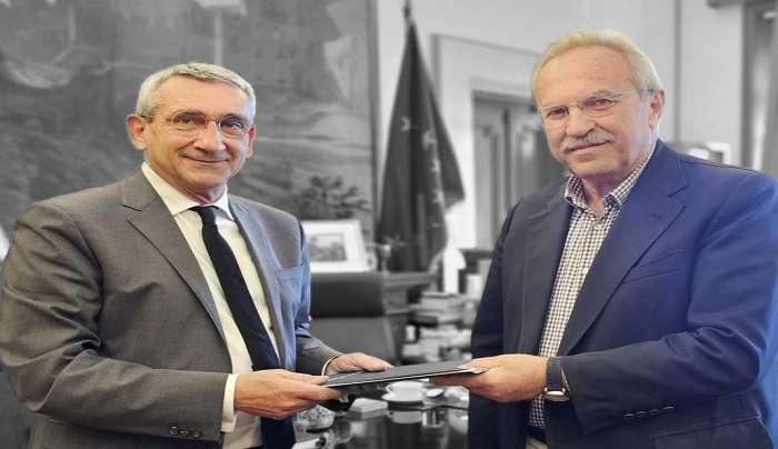 Συνάντηση του Περιφερειάρχη, Γ. Χατζημάρκου, με τον βουλευτή Δωδ/σου, Δημ. Γάκη