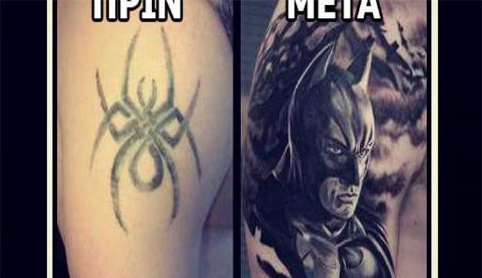 14 tattoo που βγήκαν αποτυχημένα αλλά διορθώθηκαν επιτυχημένα!