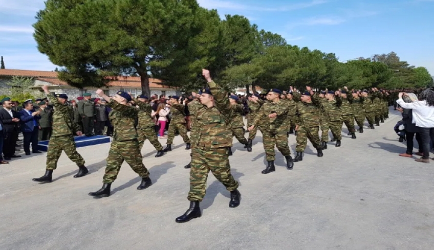 Tελετή ορκωμοσίας νεοσύλλεκτων οπλιτών της 2020 Α΄ ΕΣΣΟ tην Παρασκευή 7/02