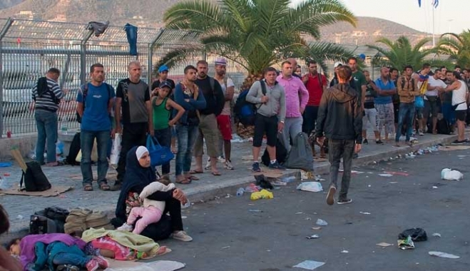 Απελπισία στη Μυτιλήνη-Αγριες συμπλοκές με Αφγανούς